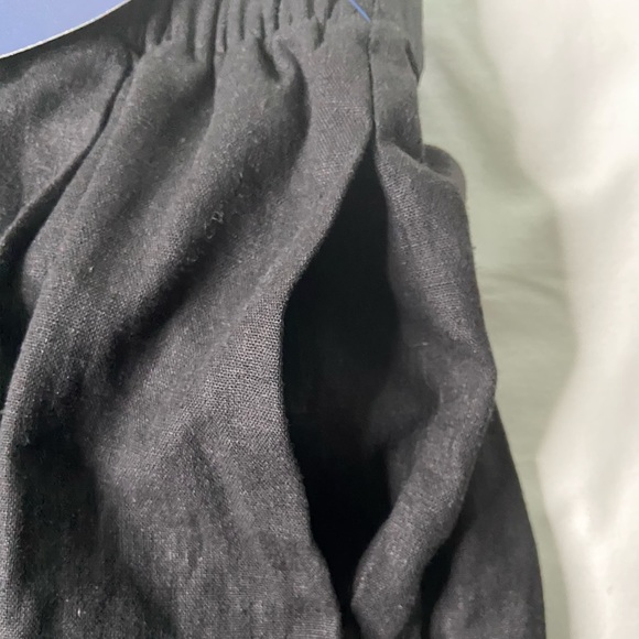 Scoop,black linen blend shorts SZ XL (16-18)  NWT - Picture 4 of 6